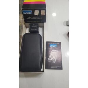 MONTGOMERY WARD P300 VINTAGE CALCULATOR NEAR MIB WORKS PERFECTLY